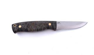 Nůž BRISA Trooper 95 - Stabilized Curly Birch