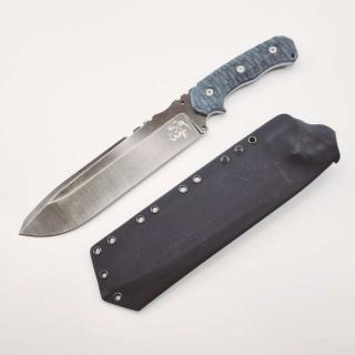 Nůž Wander Tactical GODFATHER - Iron Washed / Micarta Black