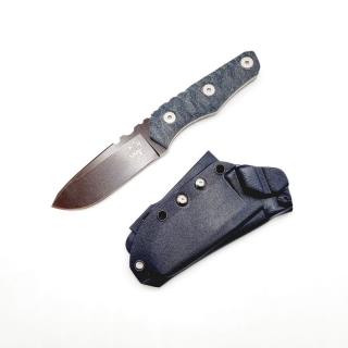 Nůž Wander Tactical Scrambler EDC - Iron Washed / Micarta Black