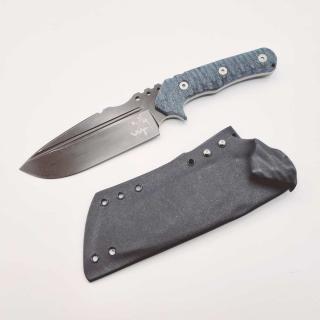 Nůž Wander Tactical URO - Iron Washed / Micarta Black