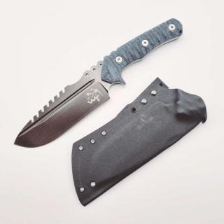 Nůž Wander Tactical URO Saw - Iron Washed / Micarta Black