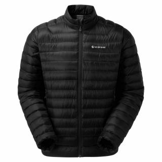 Péřová bunda MONTANE Anti-Freeze Packable Down Jacket - Black Velikost: M