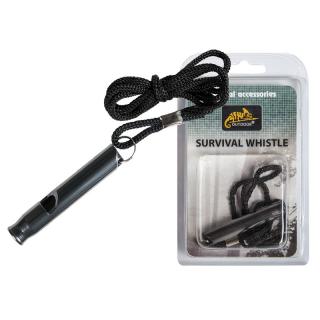 Píšťalka HELIKON Survival Whistle - Aluminum - Black