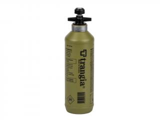 Plnící láhev na tekutá paliva s bezpečnostním ventilem Trangia Fuel bottle Olive 0,5l