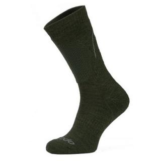 Ponožky COMODO HUN 1 - Merino - outdoor/lov - khaki Velikost: 35-38