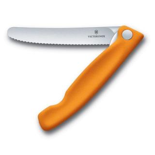 Skládací svačinový nůž VICTORINOX Swiss Classic - oranžový