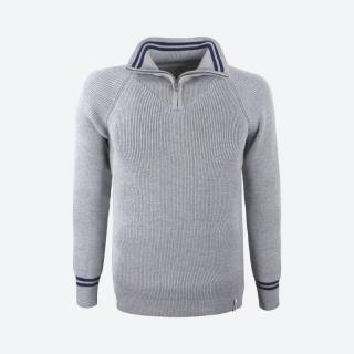 Svetr KAMA 50% Merino 4058 - šedý Velikost: S