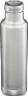 Termoska KLEAN KANTEEN Insulated Classic Narrow 750 ml Pour Through Cap - Brushed Stainless