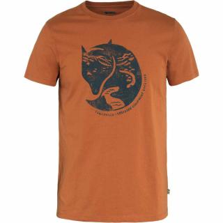 Tričko Fjällräven Arctic Fox T-shirt M - Terracotta Brown Velikost: M