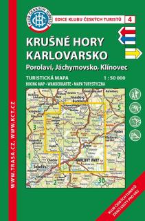 Turistická mapa - Krušné hory - Karlovarsko 9. vydání, 2020