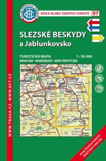 Turistická mapa - Slezské Beskydy, Jablunkovsko 8. vydání, 2021