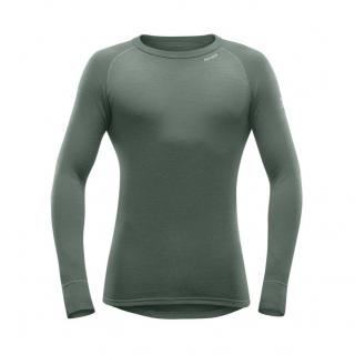 Vlněné merino triko DEVOLD Expedition Merino 235 Shirt Man - Forest Velikost: L