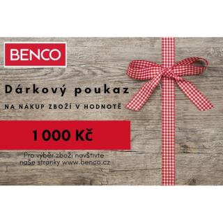 Dárkový poukaz v hodnotě 1000 Kč