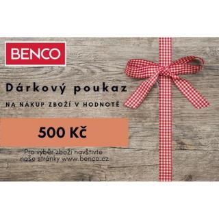 Dárkový poukaz v hodnotě 500 Kč