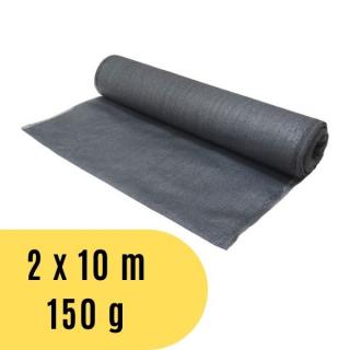 Stínící tkanina 2 x 10 m, 150 g / m2 - šedá