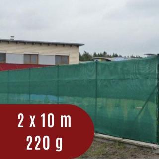 Stínící tkanina 2 x 10 m, 220 g / m2