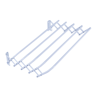 Sušák na ručníky harmonikový, délka 80 cm, barva bílá