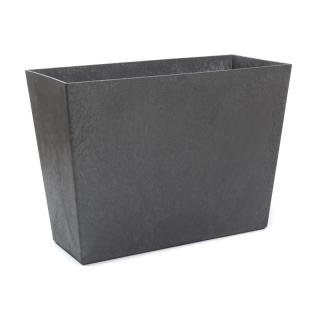 Truhlík z recyklované gumy Sonata Trough 71 x 31,5 x 50 cm - šedý
