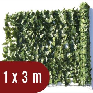 Umělý živý plot listnatý - výška 100 cm, balení 3 m - vavřín