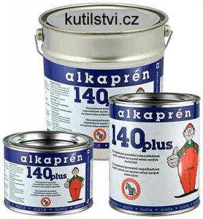 Alkaprén 140 plus, lepený spoj savý - velmi savý Varianta: Alkapren 140, plechovka 0,5l / 0,35kg