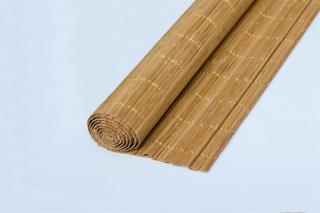 Bambusová rohož - broušený bambus tmavý Varianta: Bambusová rohož 70 x 300cm