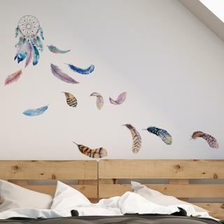 Dekorační samolepky na zeď - Lapač snů, 31x31cm