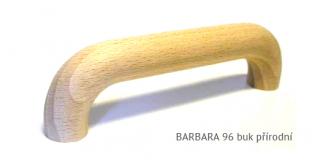 dřevěná úchytka BARBARA 64,96 Varianta: BARBARA 96 buk přírodní
