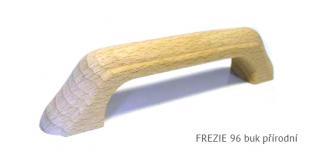dřevěná úchytka FREZIE 64,96 Varianta: FREZIE 96 buk přírodní