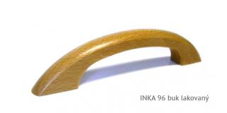 dřevěná úchytka INKA 96,128 Varianta: INKA 96 buk lakovaný