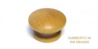 knopek dřevěný HUMBERTO 35,44 Varianta: HUMBERTO 44 buk lakovaný