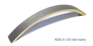 kovová úchytka ADELA 96,128 Varianta: ADELA 128 nikl matny