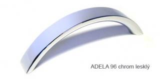 kovová úchytka ADELA 96,128 Varianta: ADELA 96 chrom lesklý