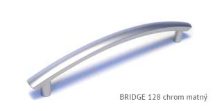 kovová úchytka BRIDGE 128 Varianta: BRIDGE 128 chrom matný