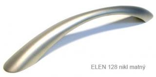 kovová úchytka ELEN 128 Varianta: úchytka Elen rozteč 128mm, nikl matný