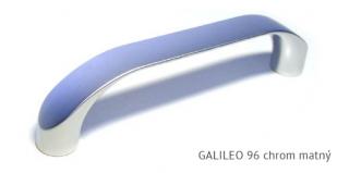 kovová úchytka GALILEO 96,128 Varianta: GALILEO 96 chrom matný
