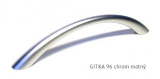 kovová úchytka GITKA 96,128 Varianta: GITKA 96 chrom matný