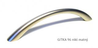 kovová úchytka GITKA 96,128 Varianta: GITKA 96 nikl matný