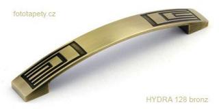 kovová úchytka HYDRA 128 Varianta: HYDRA 128 bronz