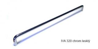 kovová úchytka IVA 64,96,128, 320, 388, doprodej Varianta: IVA 320 chrom lesklý