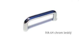 kovová úchytka IVA 64,96,128, 320, 388, doprodej Varianta: IVA 64 chrom lesklý