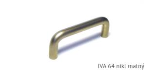kovová úchytka IVA 64,96,128, 320, 388, doprodej Varianta: IVA 64 nikl matný