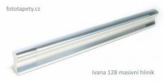 kovová úchytka IVANA 32,64,96,128 Varianta: IVANA 128 masivní hliník
