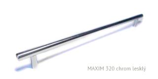 kovová úchytka MAXIM 128,224,...896 - doprodej Varianta: MAXIM 320 chrom lesklý