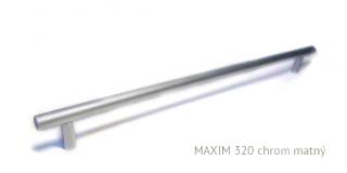 kovová úchytka MAXIM 128,224,...896 - doprodej Varianta: MAXIM 320 chrom matný