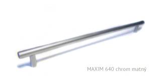 kovová úchytka MAXIM 128,224,...896 - doprodej Varianta: MAXIM 640 chrom matný