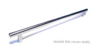 kovová úchytka MAXIM 128,224,...896 - doprodej Varianta: MAXIM 896 chrom lesklý