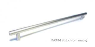 kovová úchytka MAXIM 128,224,...896 - doprodej Varianta: MAXIM 896 chrom matný