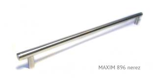 kovová úchytka MAXIM 128,224,...896 - doprodej Varianta: MAXIM 896 nerez