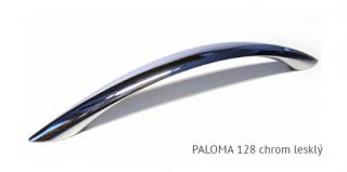 kovová úchytka PALOMA 16,96,128,192 Varianta: PALOMA 128 chrom lesklý