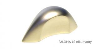 kovová úchytka PALOMA 16,96,128,192 Varianta: PALOMA 16 nikl matný